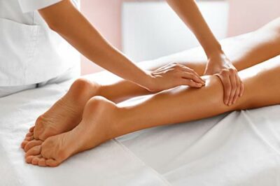 vitalisierende und anregende Ganzkörpermassage
