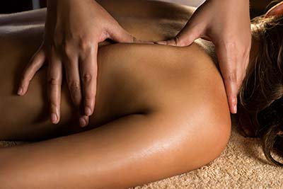 regulierende, ausgleichend Bindegewebe Massage